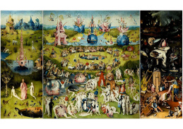 D-6316 Hieronymus Bosch - Triptych, zahrada pozemských radostí