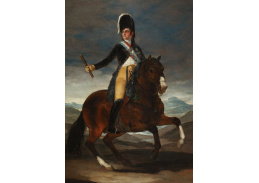 D-6288 Francisco de Goya - Jezdecký portrét Fernanda VII