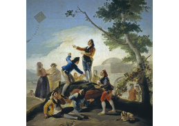 D-6296 Francisco de Goya - Pouštění draka
