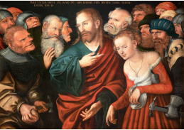 D-5950 Lucas Cranach - Kristus a cizoložnice