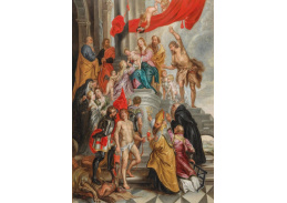D-6110 Peter Paul Rubens - Marie s dítětem uctívaná svatými