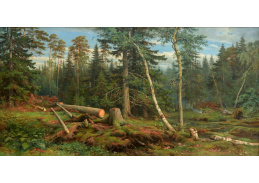 D-6381 Ivan Ivanovič Šiškin - Kácení lesa