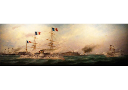D-6418 Édouard Adam - Eskadra admirála Courbeta