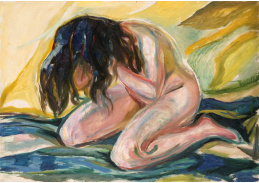 D-7130 Edvard Munch - Klečící ženský akt