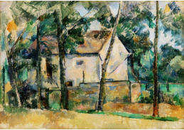 D-7503 Paul Cézanne - Dům a stromy