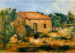 D-7520 Paul Cézanne - Opuštěný dům poblíž Aix-en-Provence