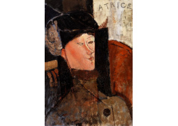 D-7736 Amedeo Modigliani - Portrét Beatrice Hastings