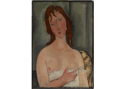 D-7744 Amedeo Modigliani - Portrét mladé ženy