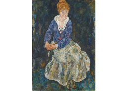 D-7812 Egon Schiele - Portrét manželky Edith Schiele