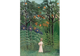 D-7893 Henri Rousseau - Žena v exotickém lese