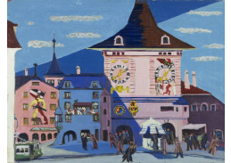 D-8139 Ernst Ludwig Kirchner - Belltowerem v Bernu