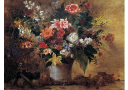 D-8142 Eugene Delacroix - Zátiší s květinami