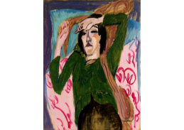 D-8244 Ernst Ludwig Kirchner - Žena v zelené halence