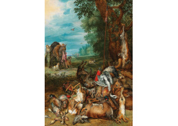 D-8650 Jan Brueghel a Hieronymus Francken - Návrat z lovu