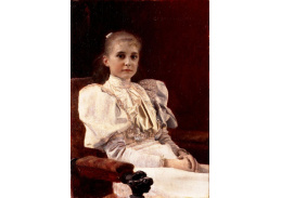 D-9102 Gustav Klimt - Sedící mladá dívka