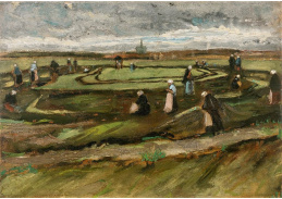 A-23 Vincent van Gogh - Ženy opravující sítě v dunách