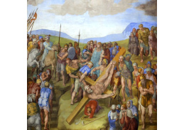 A-78 Michelangelo Buonarroti - Ukřižování svatého Petra