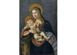 A-81 Sandro Botticelli - Madona s dítětem s trnovou korunou