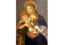 A-87 Sandro Botticelli - Madonna s dítětem s trnovou korunou