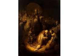 VR4-77 Rembrandt - Klanění tří králů