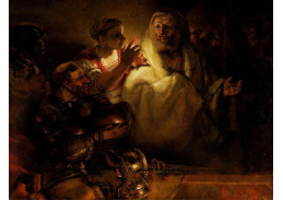 VR4-81 Rembrandt - Popření svatého Petra