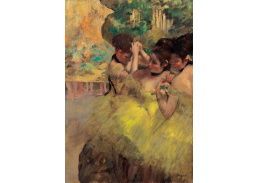 A-181 Edgar Degas - Žluté tanečnice