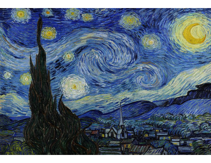 R2-01 Vincent van Gogh - Hvězdná noc