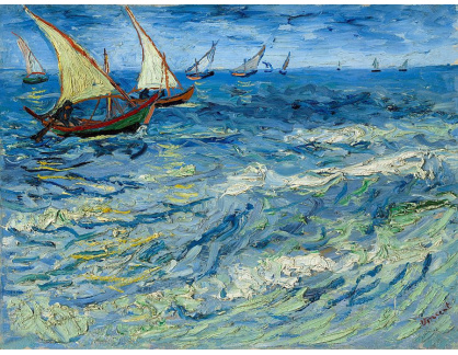 R2-1356 Vincent van Gogh - Rybářské lodě v Saintes-Maries