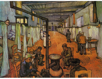 R2-1614 Vincent van Gogh - Kolej v nemocnici v Arles