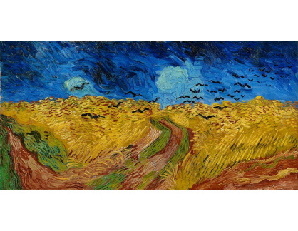 R2-08 Vincent van Gogh - Pšeničné pole s vránami