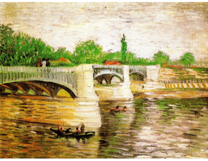 VR2-109 Vincent van Gogh - Seina u Pont de la Grande Jatte