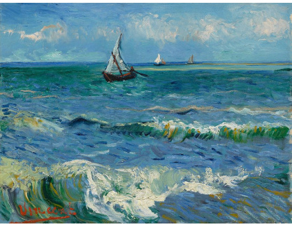 VR2-128 Vincent van Gogh - Rybářské lodě v Saintes-Maries