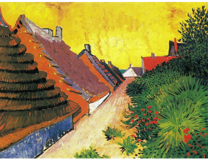 VR2-137 Vincent van Gogh - Ulice v Saintes-Maries
