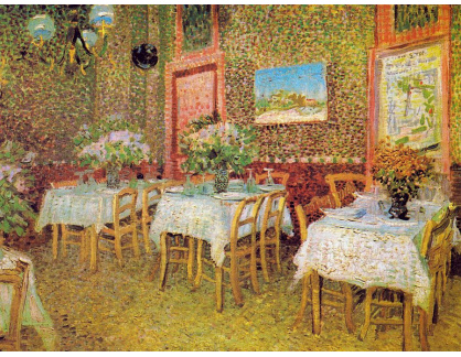 VR2-152 Vincent van Gogh - Interiér restaurace