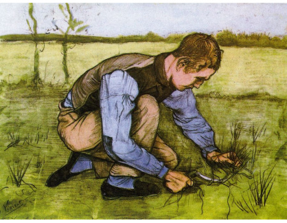 VR2-155 Vincent van Gogh - Sehnutý chlapec se srpem