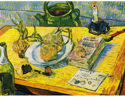 VR2-16 Vincent van Gogh - Zátiší s talířem cibule