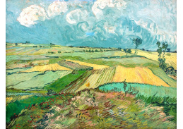 VR2-276 Vincent van Gogh - Pšeničná pole v Auvers s dešťovými mraky