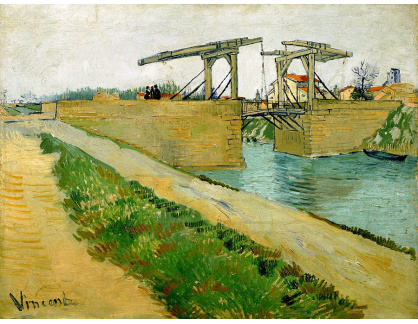 VR2-348 Vincent van Gogh - Most Langlois u Arles