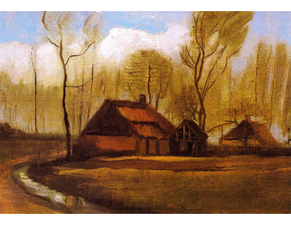 VR2-44 Vincent van Gogh - Farma mezi stromy