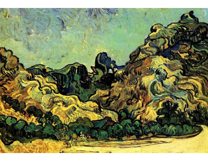 VR2-50 Vincent van Gogh - Horská krajina v Saint-Remy