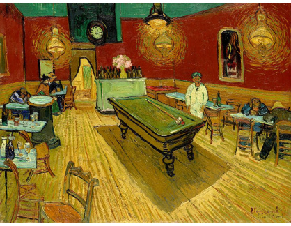 VR2-81 Vincent van Gogh - Noční kavárna v Arles