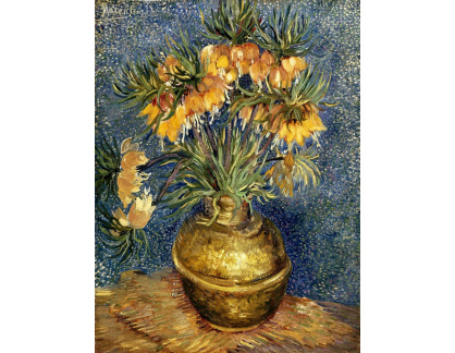 R2-124  Vincent van Gogh - Zátiší s květinami v bronzové váze