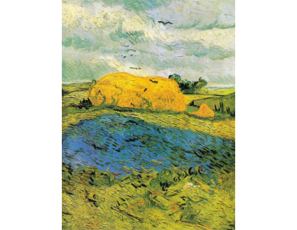 R2-146 Vincent van Gogh - Stoh sena v deštivý den