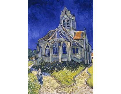 R2-407 Vincent van Gogh - Kostel v Auvers