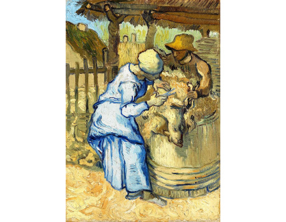 R2-292 Vincent van Gogh - Stříhání ovcí