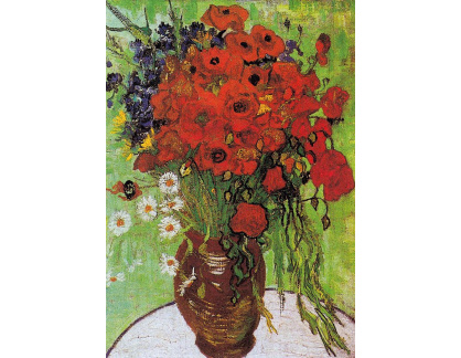 R2-373 Vincent van Gogh - Váza s chrpami a vlčími máky