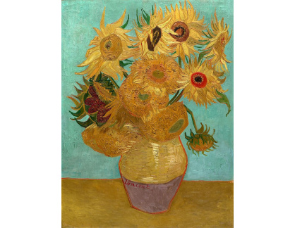 VR2-504 Vincent van Gogh - Váza s dvanácti slunečnicemi