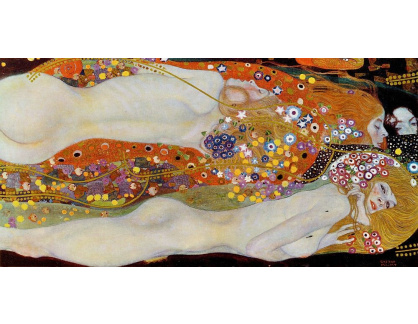 R3-40 Gustav Klimt - Vodní hadi