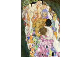 VR3-102 Gustav Klimt - Život a smrt, detail