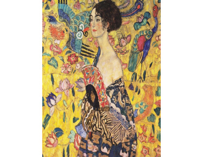 VR3-138 Gustav Klimt - Paní Fächer